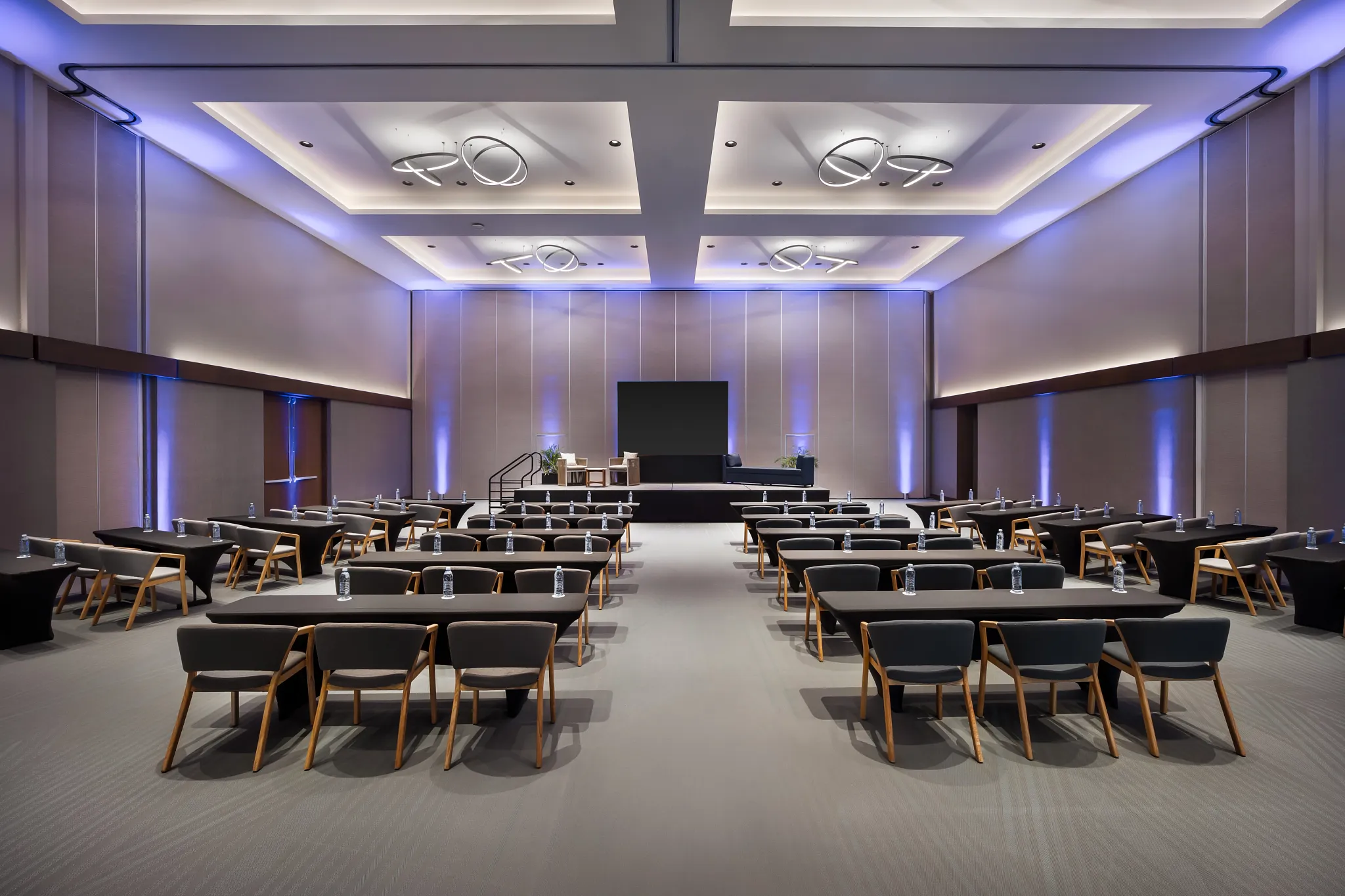 Conference meeting setup in ballroom at Dreams Estrella del Mar Mazatlán Golf & Spa Resort