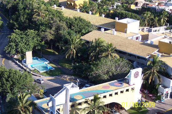 El Cid Granada Hotel and Country Club Mazatlan resort with golf course, pools, and marina views in the Golden Zone.