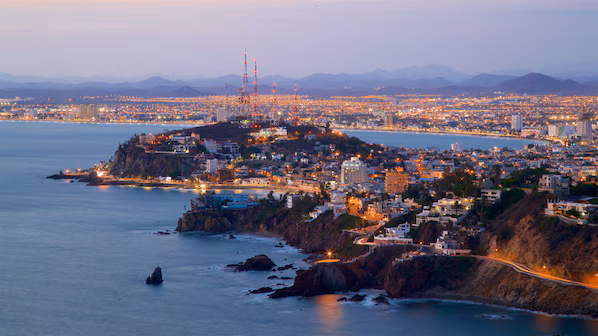 El Faro Lighthouse overlooking the Pacific Ocean cliffs near Dreams Estrella del Mar Mazatlán Golf & Spa Resort